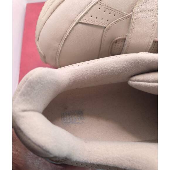 Drew Jimmy 44935-32 Mens 12 Beige Leather Sneaker Easy Casual Shoes Hook & Loop main image 6